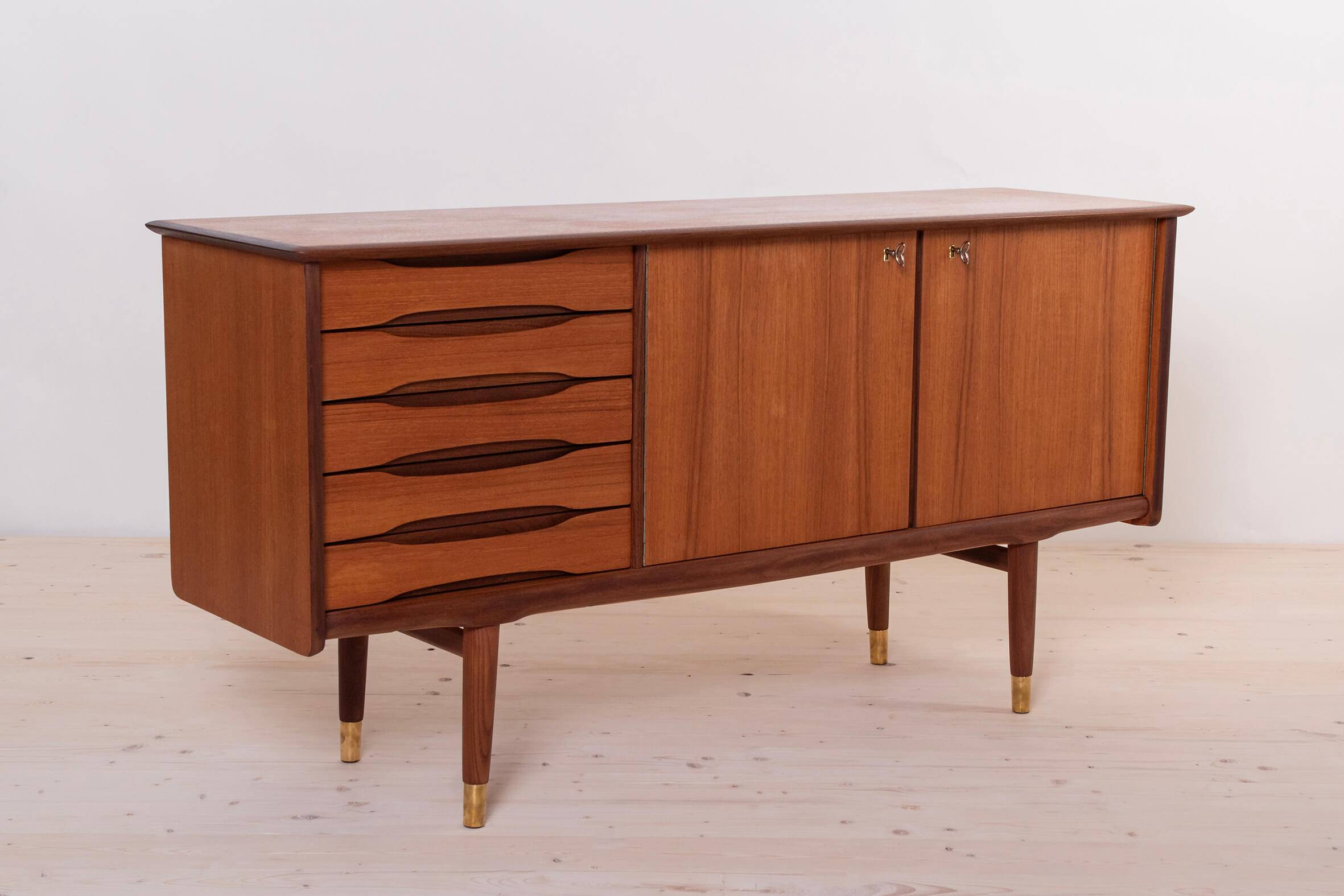 Teak Sideboard, Brødrene Sörheim Norway, 1960s