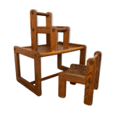 Ensemble bureau et chaises