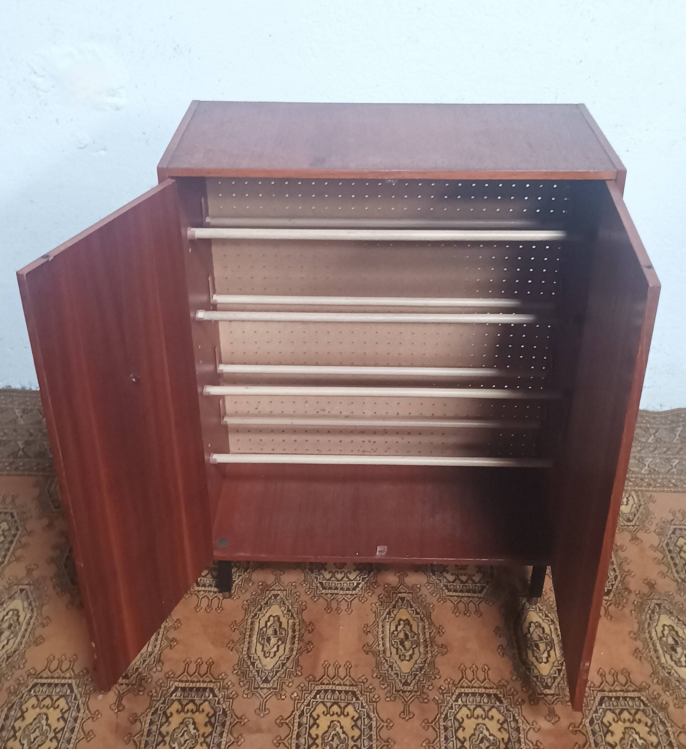 Rosewood shoe cabinet, 1950