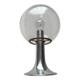 Vintage 1970s space globe table lamp