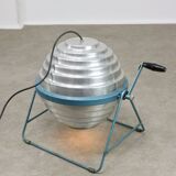 Mid-Century Italian Floor Reflector Lamp in Aluminium