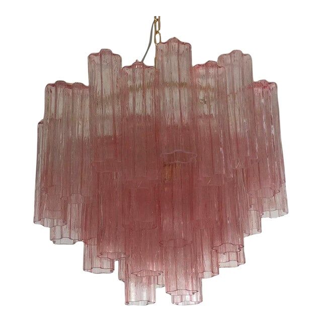 Contemporary Murano glass Sputnik chandelier, Mazzega style, set of 2 or a pair of chandeliers