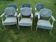 6 vintage armchairs