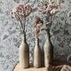3 antique stoneware bottles