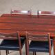 Table extensible scandinave Palissandre – 1960