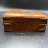box carved in exotic wood