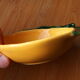 Vintage ceramic cup in fruit shape "orange"