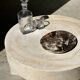 Dish in petrified wood
