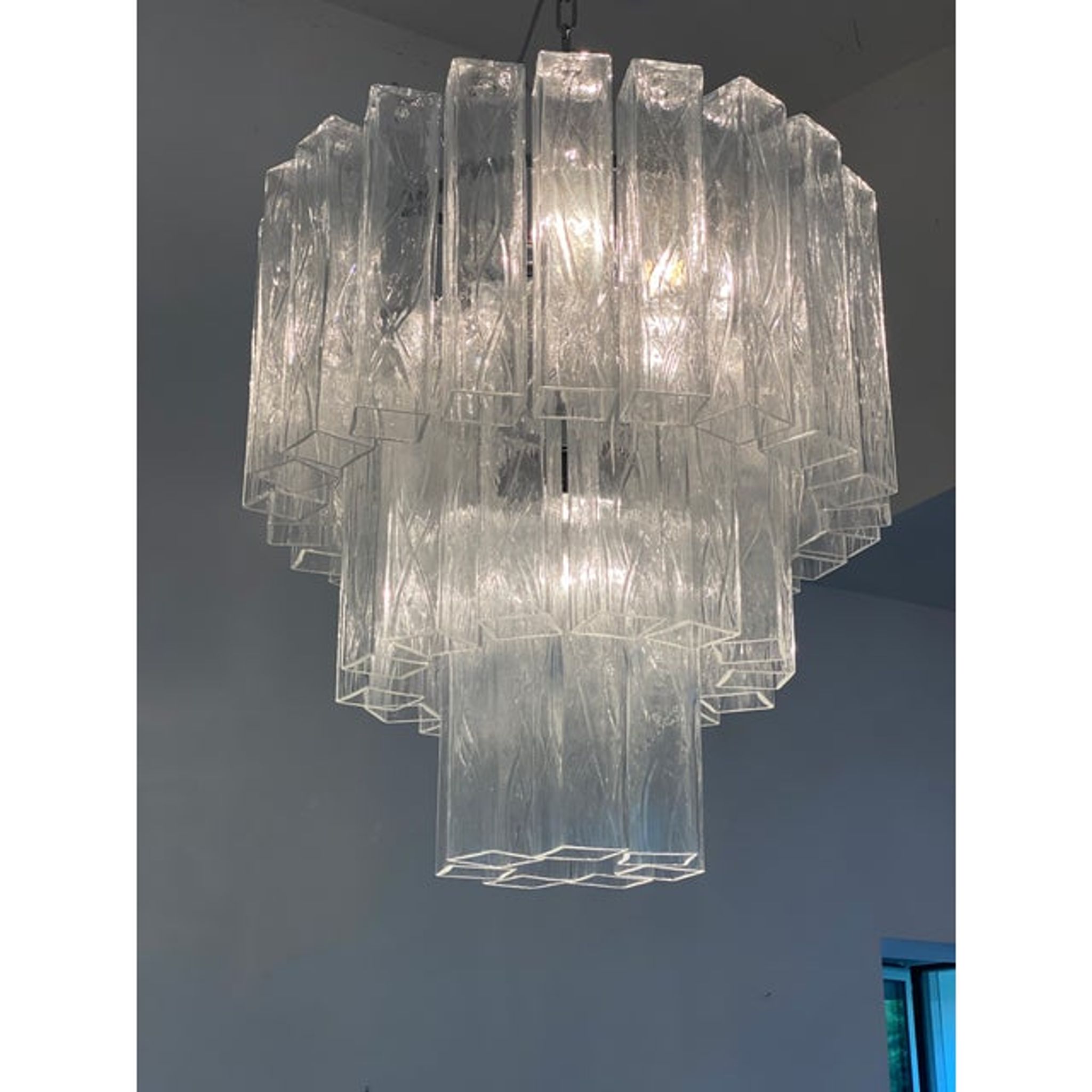 Murano glass chandelier