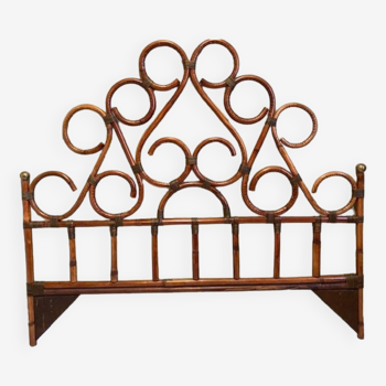 Rattan headboard