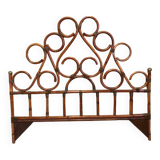 Rattan headboard