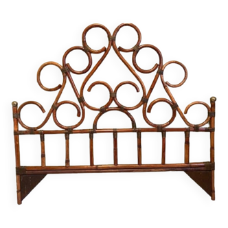 Rattan headboard