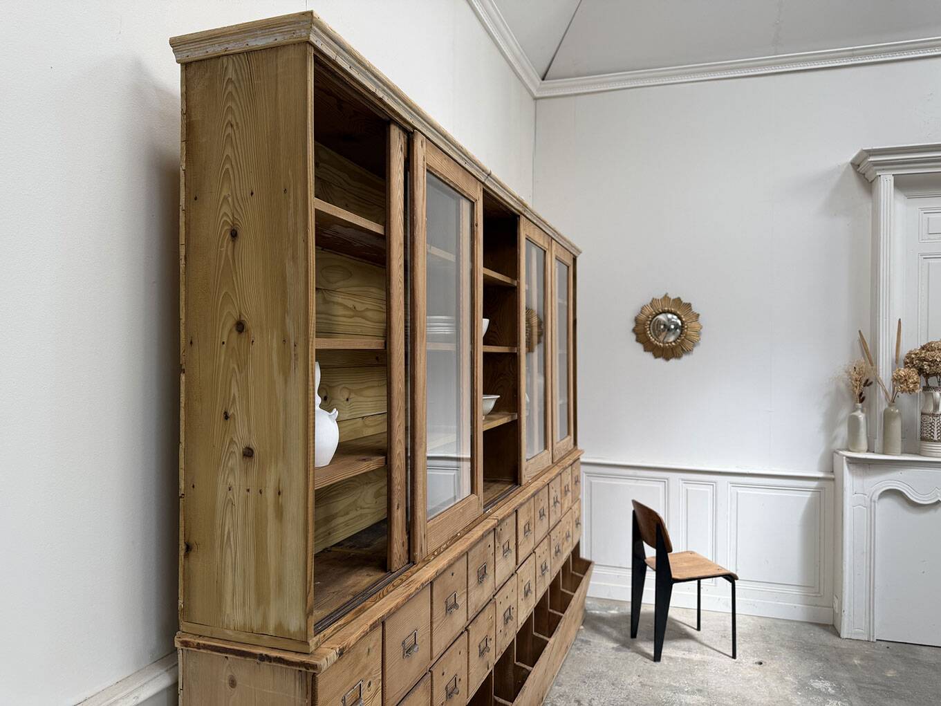 Showcase library workshop furniture 1940