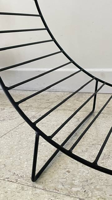Magazine rack vintage log holder