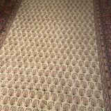 Oriental wool rug entirely handmade