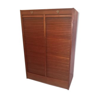 Vintage 1960s double curtain binder