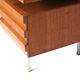 Desk by Leo Bub for Wertmöbel from the 1960s