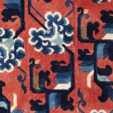 Tapis chinois 1900 100 X 45 cm
