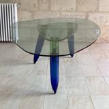 Magnificent Murano art glass dining table by Maurice Barilone for Roche Bobois