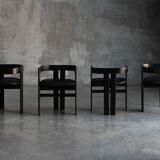 Pigreco chairs by Tobia Scarpa for Tacchini, Italy, 1960s