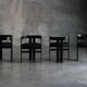 Pigreco chairs by Tobia Scarpa for Tacchini, Italy, 1960s