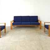 Vintage scandinavian sofa set, 1970s