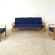 Vintage scandinavian sofa set, 1970s