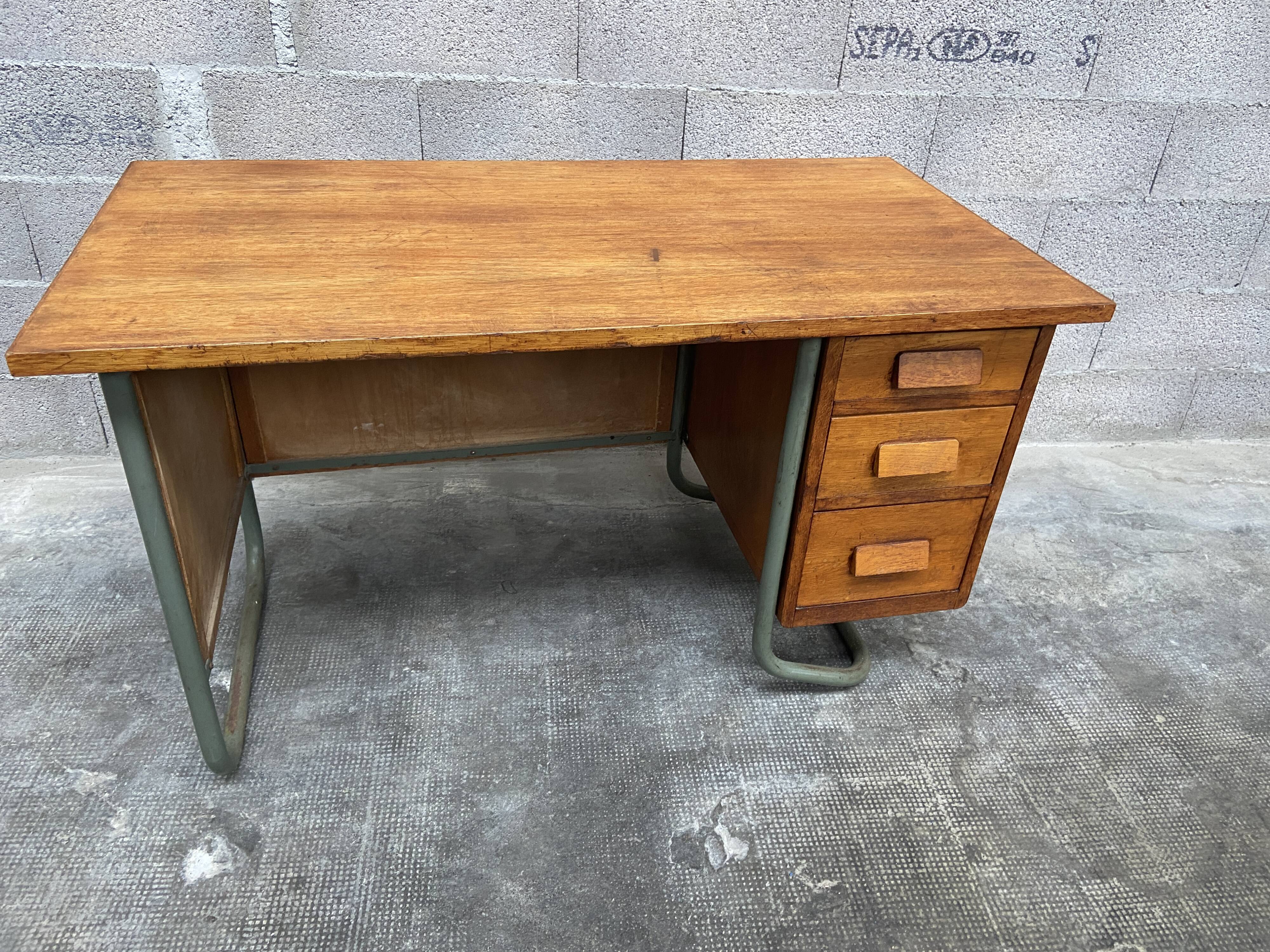 Bureau administratif vintage Mullca Delagrave 1950