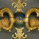 Pair of Empire style palmette sconces - Hettier & Vincent
