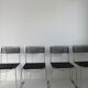 Series of 4 "spaghetti" chairs by Giandomenico Belotti for fly line 1980