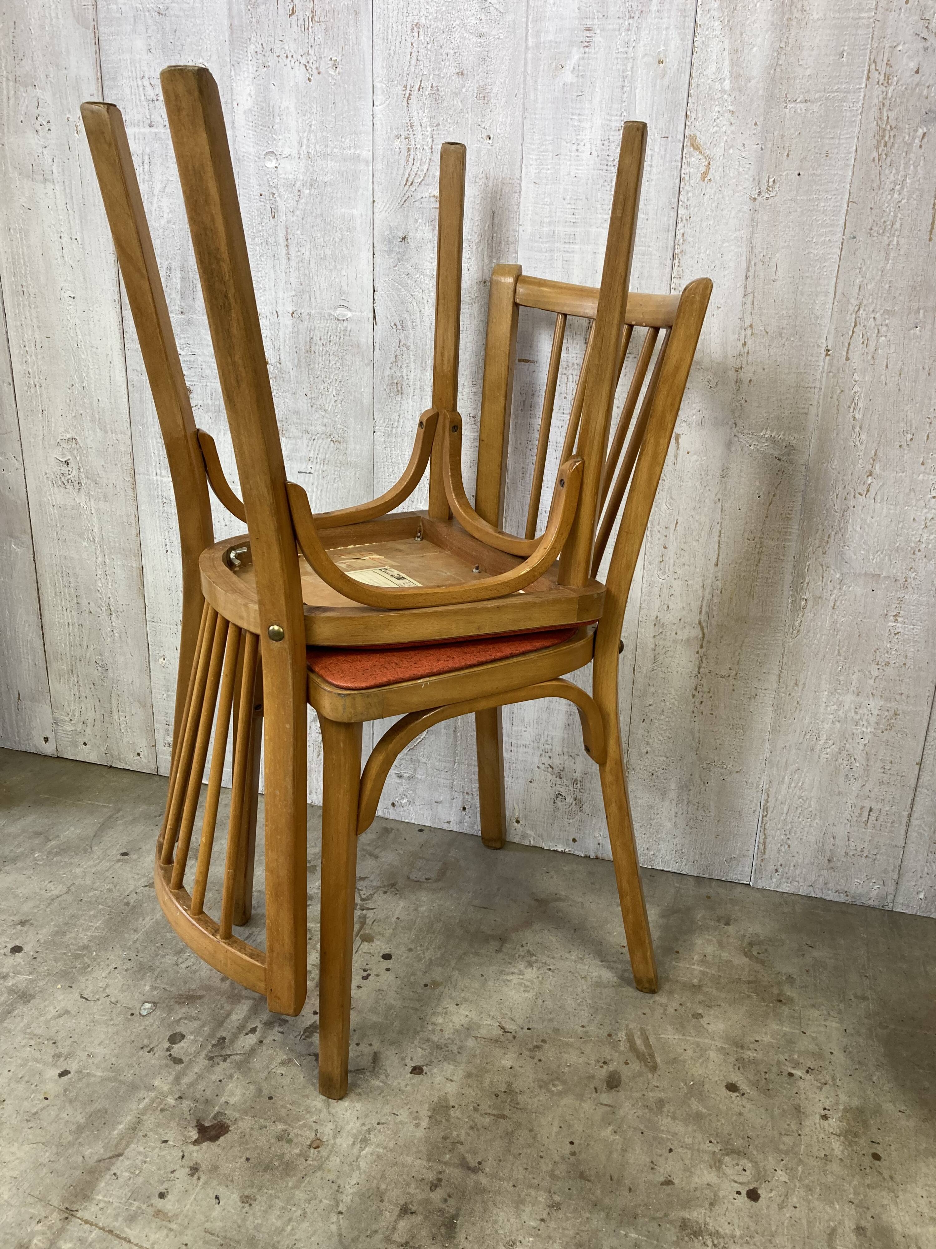 Pair of Baumann chairs