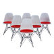 Lot de 6 chaises de Charles & Ray Eames