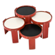 Nest tables model 780 by Gianfranco Frattini for Cassina, 1960s.