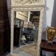 Large Napoleon III Trumeau with Sculpted Floral Decoration
