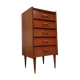 Vintage vintage oak commodus from the 50-60s to 5 drawers