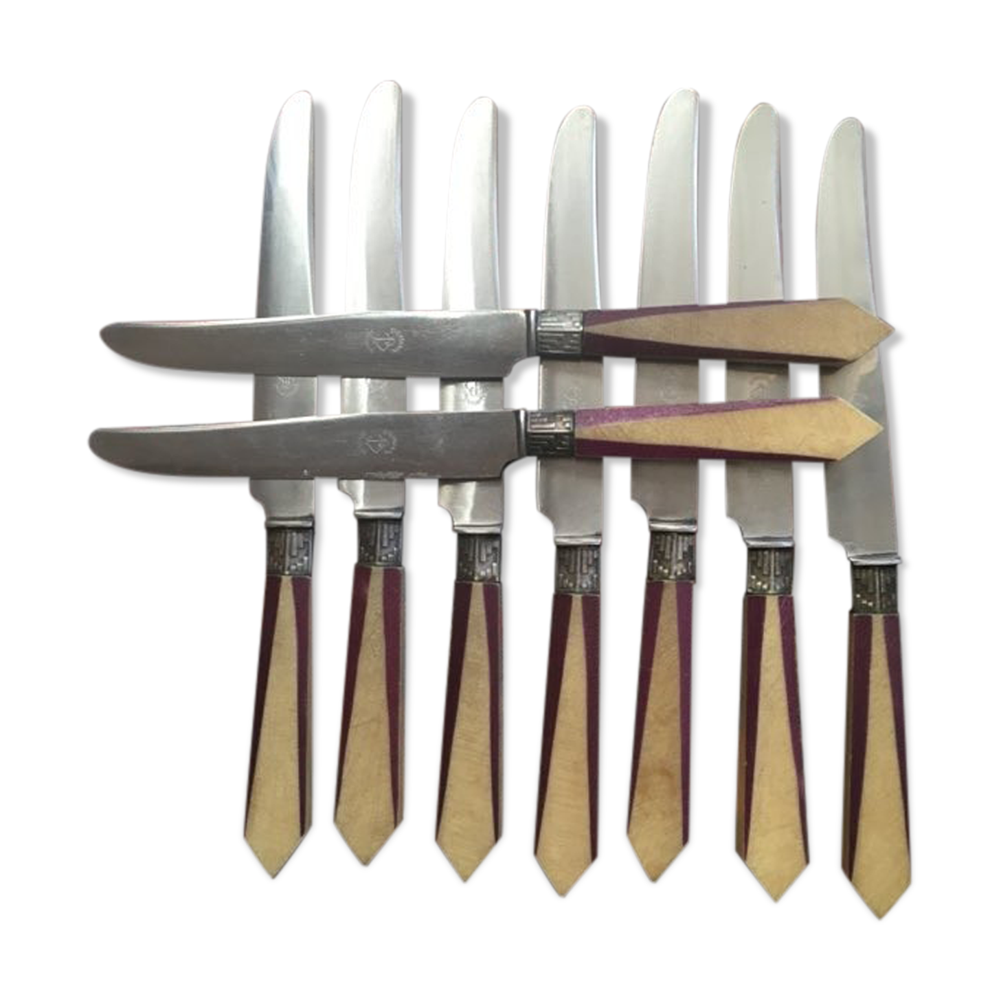 Art Deco style table knives