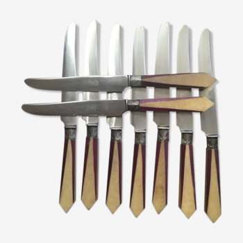 Art Deco style table knives