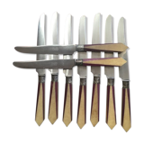 Art Deco style table knives