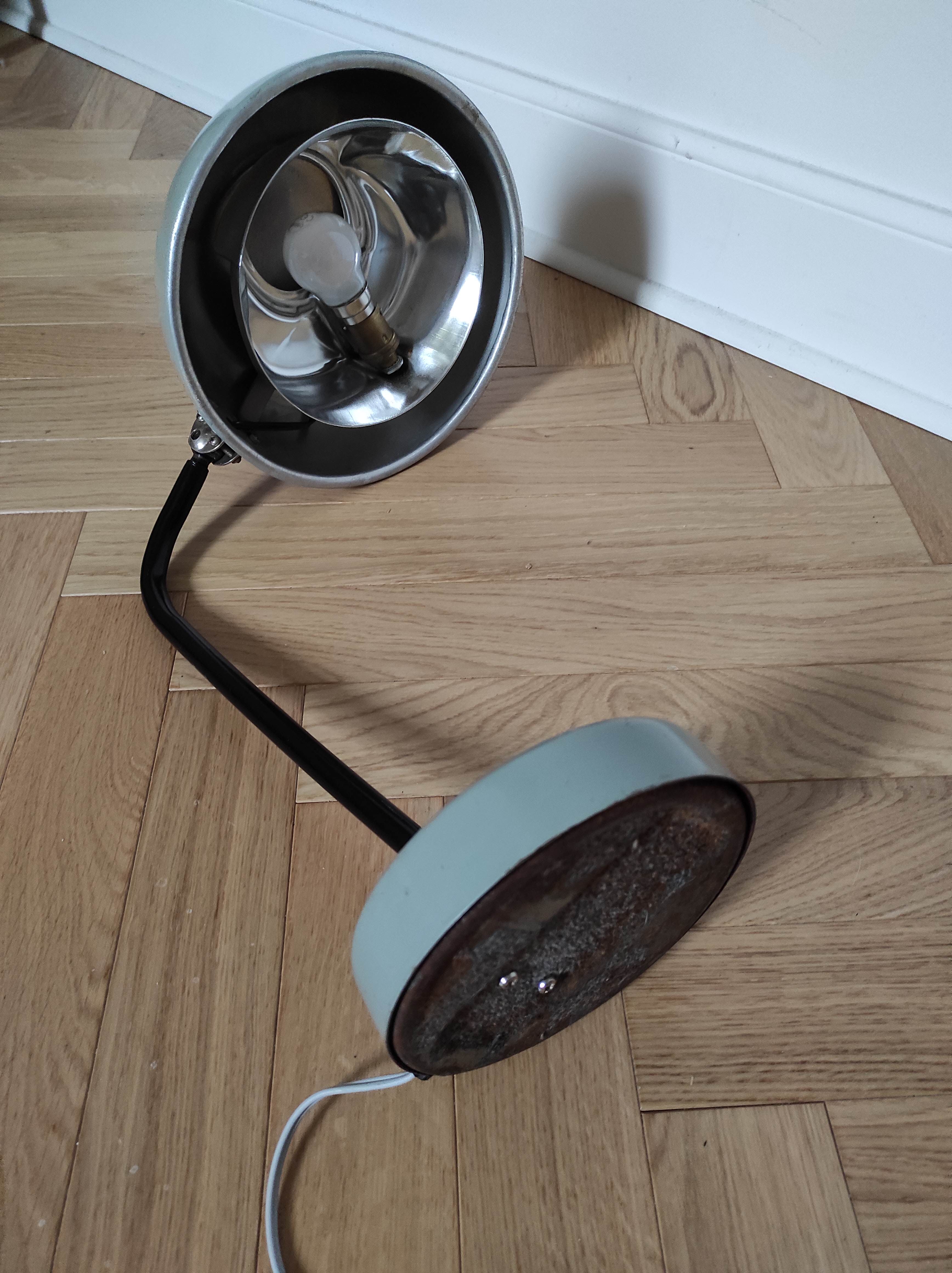 Vintage workshop lamp 60s