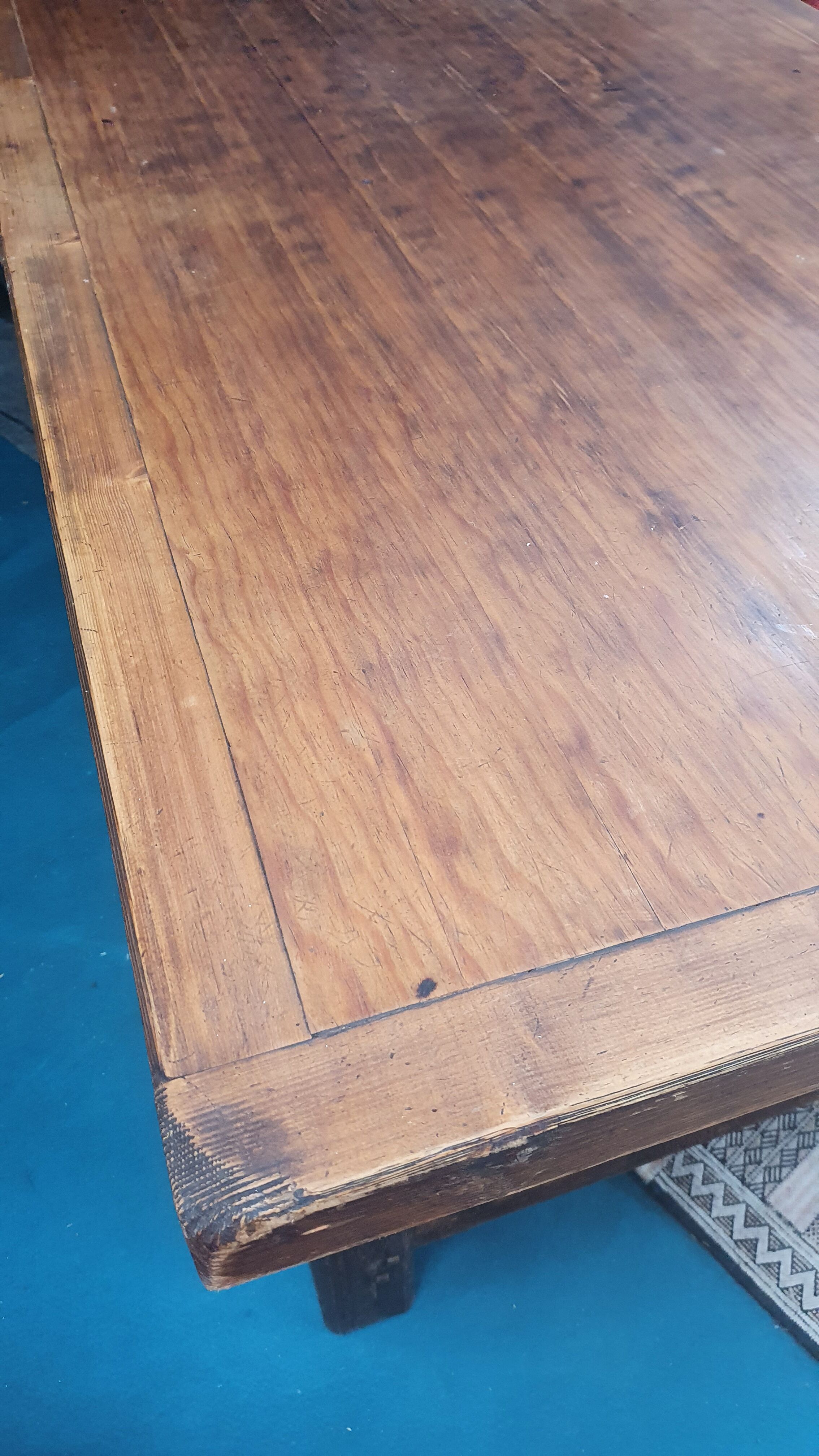Fir farmhouse table