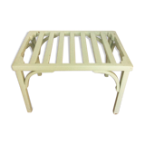 Old wooden suitcase holder