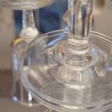 Set de 10 verres ciselés 60's