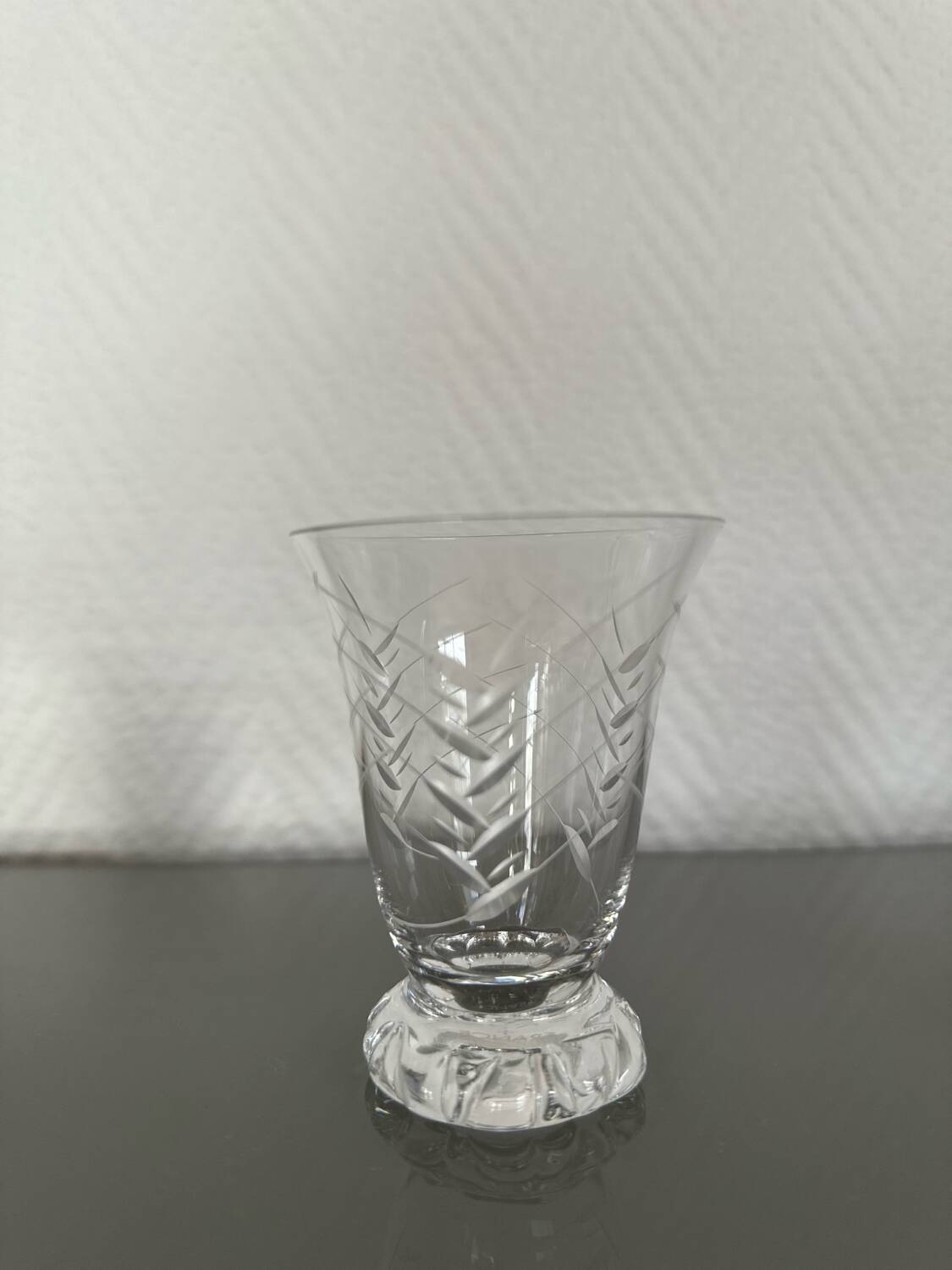 Daum kim épis crystal glass service from the 50s