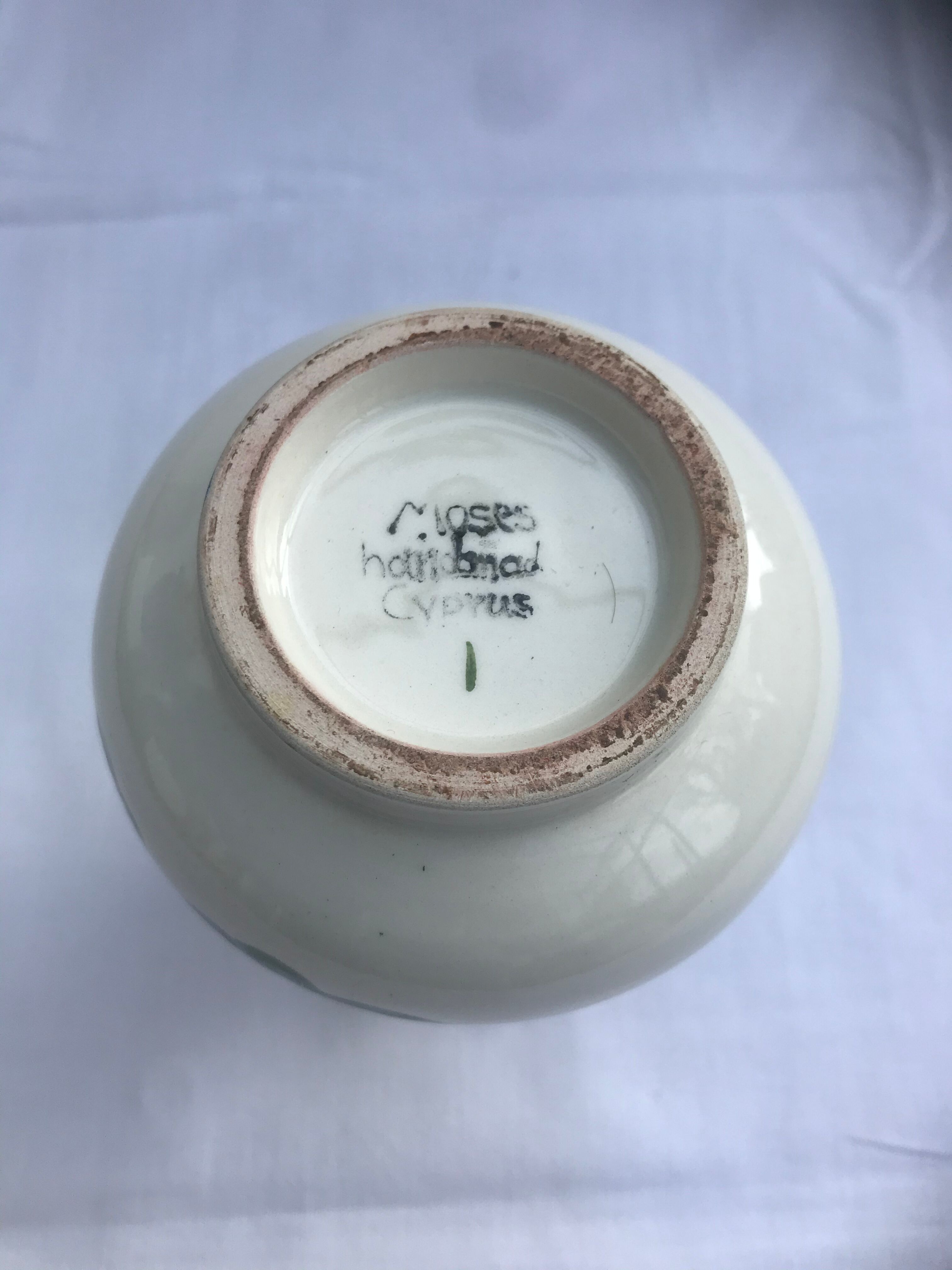 Ancient vase moses cyprus