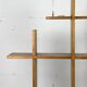 Midcentury Scandinavian teak wall shelf unit, 1960s-1970s