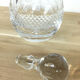 Carafe ancienne en cristal blanc