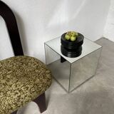 7 black ceramic plates