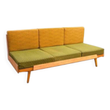 Mid-century folding sofabed by Drevotvar, 1970s, Czechoslovakia