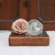 Vintage cut-glass coffee cup, hot chocolate or mulled wine