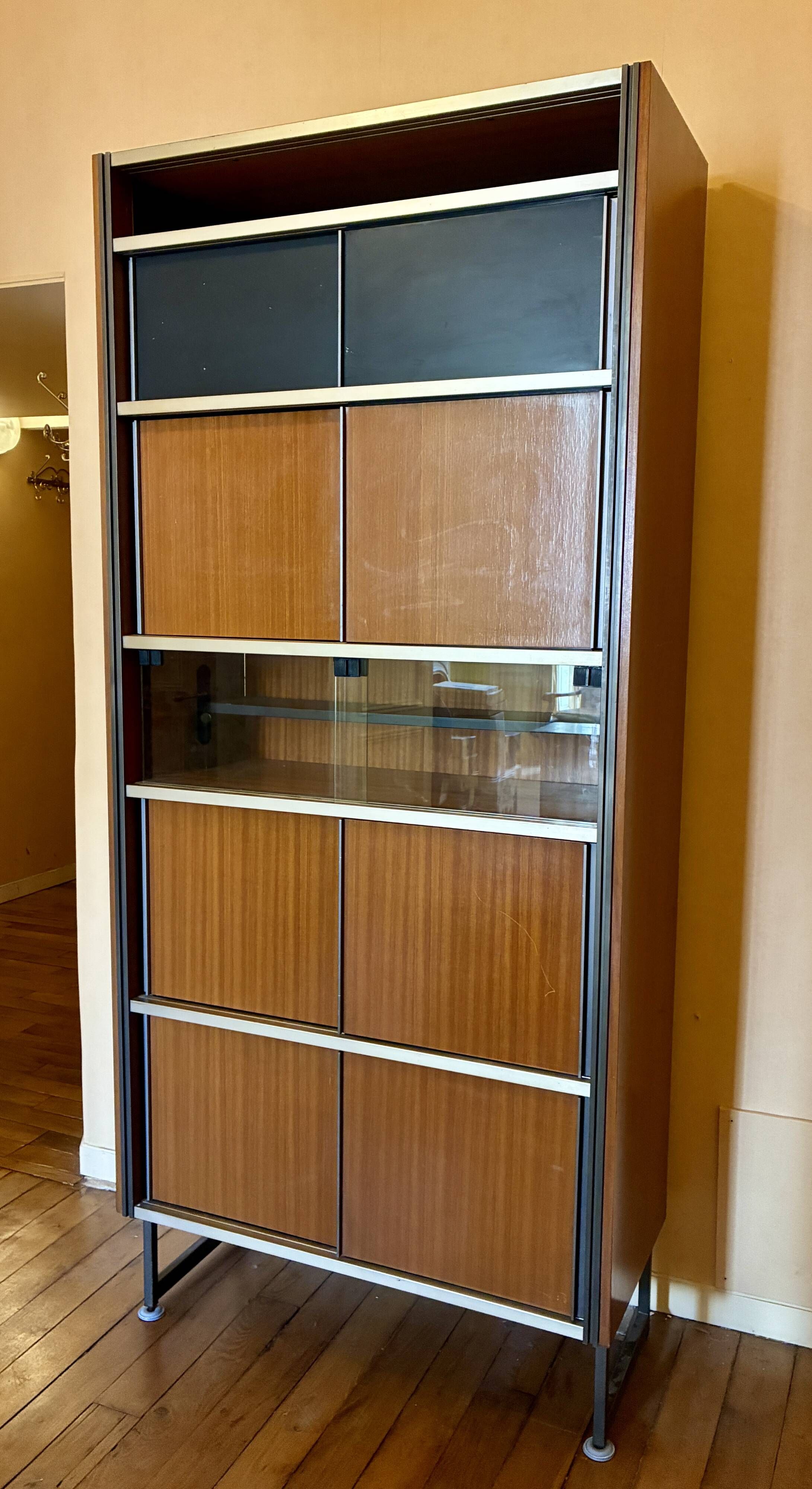 Modernist Column Library EFA – Georges Frydman – 1960s-70s